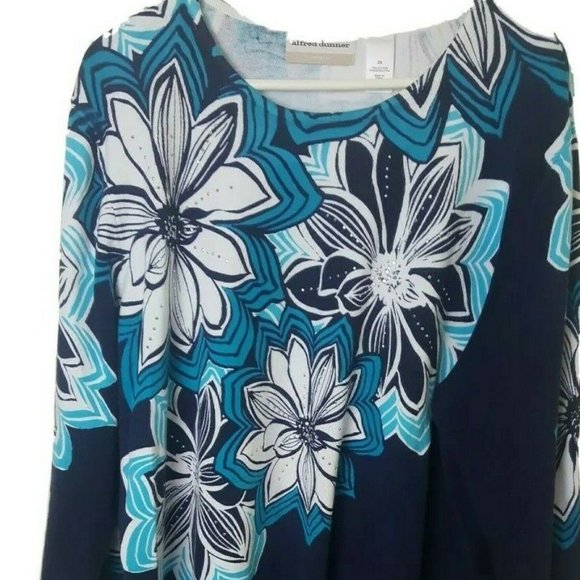 Alfred Dunner Sweaters - Vintage Alfred Dunner Womens Tight Knit Sweater